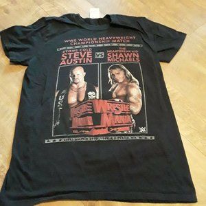 Wrestlemania 14 Stone Cold vs Shawn Michaels WWE